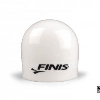 Cuffia gara nuoto Dome Cap Finis bianca