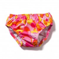 Pannolino piscina cerchi rosa riutilizzabile lavabile